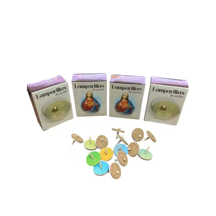 Pack 56 Mariposillas de Aceite - Vela de Aceite Colores Surtidos - 1