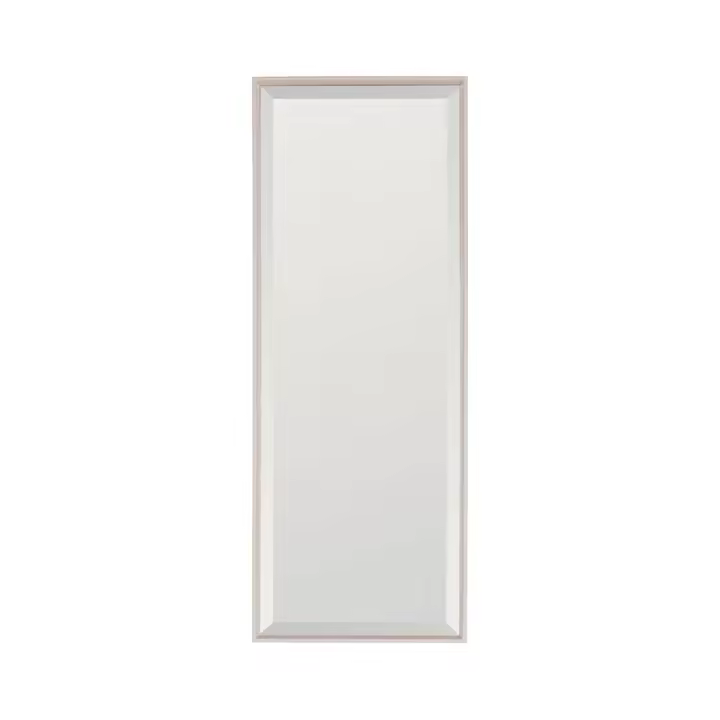 Espejo de pared Blanco Natural 40 x 6 x 110 cm - 1