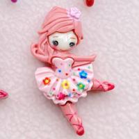 10 Pcs Figuras De Ballet Kawaii En Resina Para Manualidades Y Joyería Regalo Para Niños Accesorio Para Peinado DIY - details 4