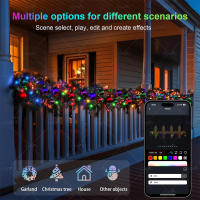 Luz De Fairy LED RGB IC Smart String DIY Programable WS2812B USB Garland Decoración Para Exterior Navidad Luces De Globos Fairy - details 2