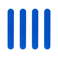 Juego De 4 Pegatinas Reflector Eficientes Para Ruedas Delanteras Y Traseras De Scooter Eléctrico Ninebot Max G30 Cubierta Protectora Antipolvo - details 7