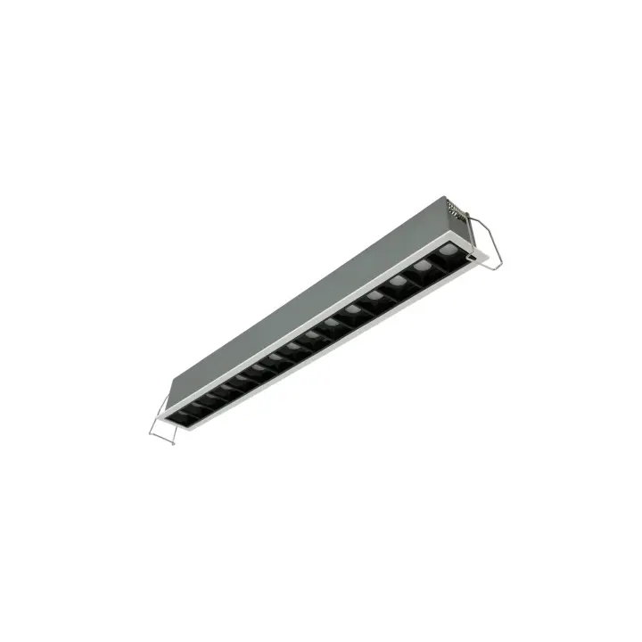 Barcelona LED Foco lineal LED empotrable 30W - UGR18 - CRI90 - Chip OSRAM - 4000K - Blanco - 1