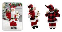 Decoración De Navidad Muñeco De Santa Claus De 30 Cm Para El Hogar Material Plástico Figura De Miniaturas Sin Personalizar - details 4