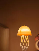 Lámpara De Noche Flotante Controlada Por Voz Con 72 Colores Cambiantes Y Sensing Ambiental Jellyfish LED Para Decoración - details 4