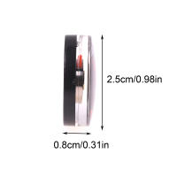Termómetro De Precisión Alta 27MM Para Interior Exterior Jardín Y Hogar Medidor De Temperatura Redondo Y Cuadrado Verde Rango -20~70°C - details 0