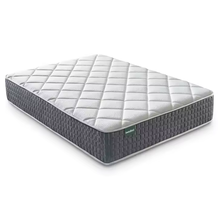 beloBed Colchon Viscoelastico Colchón Reversible Invierno Verano Altura 24 cm Firmeza Media. Colchon Resistente, Transpirable, Enrollado, Comodo. DawnRest Varias Medidas - 1