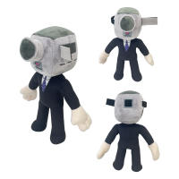 Muñeco De Peluche Skibidi Toilet Titan Camcordeman Juguete Cámara Soft Para Baño Con Música Y Letras De Yeah Yeah Yeah - details 15