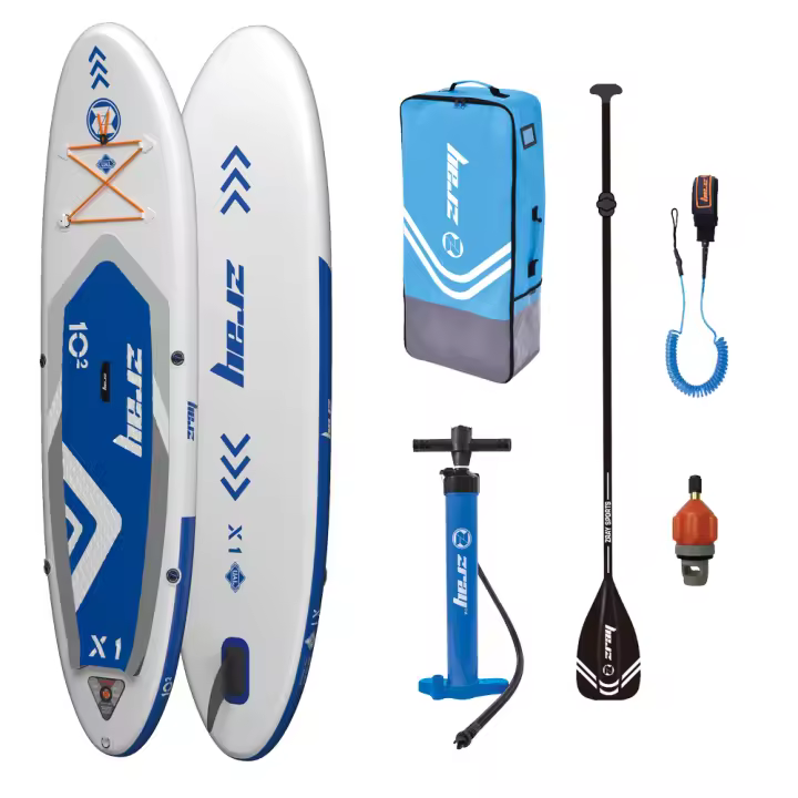 Tabla Paddle Surf ZRAY ADVANCED X1 (310x81x15cm).  Set Incl. Remo, correa seguridad, hinchador y bolsa de transporte. - 1