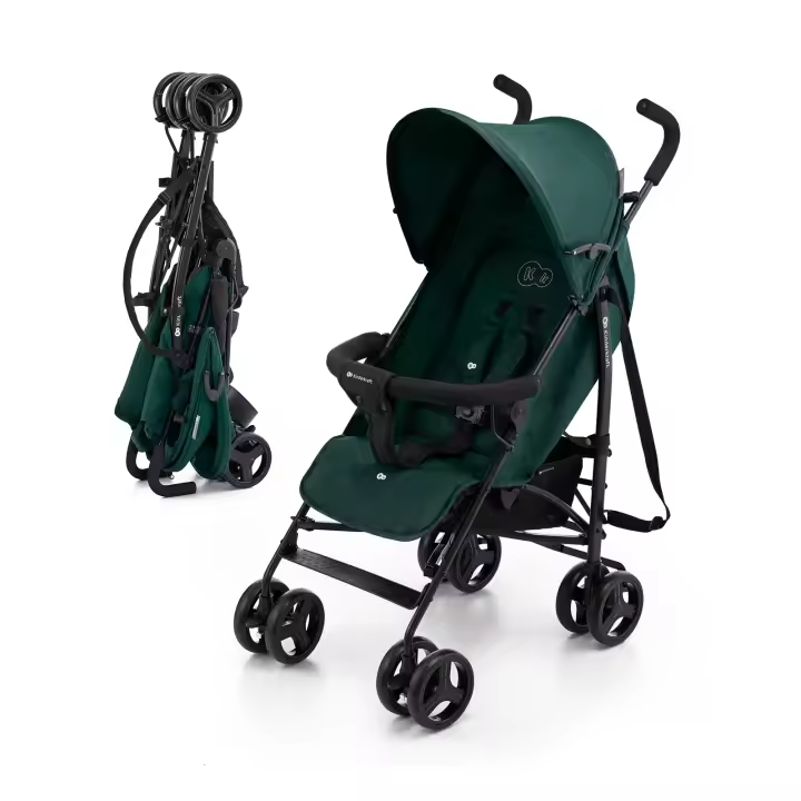 Silla de Paseo Bebé TIK de Kinderkraft, Muy ligera y plegable, Reclinable hasta tumbado 6.5kg - 1
