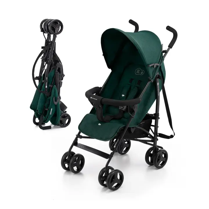 Silla de Paseo Bebé TIK de Kinderkraft, Muy ligera y plegable, Reclinable hasta tumbado 6.5kg - 1