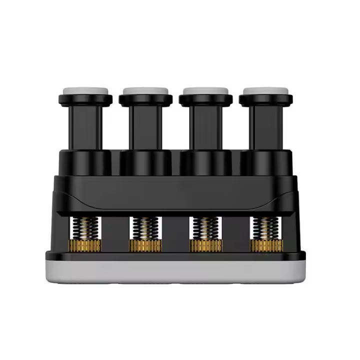 Ejercitador De Mano Y Dedos De Silicona Ergonómico Ajustable En 4 Niveles Para Terapia De Artritis Fortalecedor De Agarre - 1