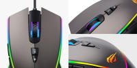 Havit MS1017 Ratón Gaming con Luz RGB Programable, 6400 DPI Ajustable, 7 Botones, Diseño Ergonómico, Compatible con PC y Consolas - Experiencia de Juego Personalizada - details 1