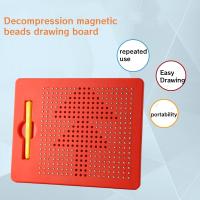 Tablero De Dibujo Magnético Para Niños Con Pluma Magnética Y Tabla De Borrado Educativo Juguetes Para Aprendizaje De Dibujo Regalo Para Niños - details 2