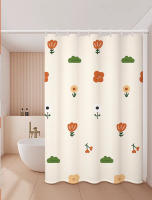 Cortina de Ducha para baño, Mampara de Ducha, juego sin Perforaciones, Cortina a prueba de Moho, Cortina impermeable para Ducha, Cortina para Puerta de Casa, Para Duchas y Baños. - details 1