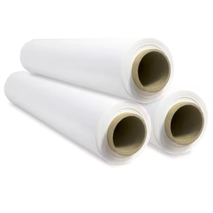 Film de Embalaje Elástico, Film de Plástico Blanco para Embalar, Rollo de Plástico Protector de Envíos y Mudanzas, Rollo de 50cm y hasta 400 m Estirables - Ofituria (1 unidad) - 1