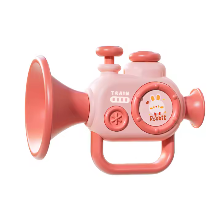 Juguete De Bajo Para Bebés Instrumento Musical Educativo Temprano No Eléctrico ABS Plástico Edad Recomendada 0-3 Años Unisex - 1
