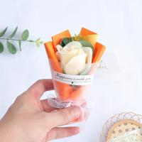 Mini Bouquet De Flores De Rosas De Sabão Artesanal 1 Peça Presente Para Festa Família Amigos Mãe Namorada Decoração De Casa - details 10