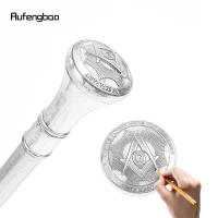 Vara De Caminar Con Relieve Totem VG De Freemason Para Caballeros 93cm Material De Acero Punta De Goma Moda Y Funcionalidad - details 1