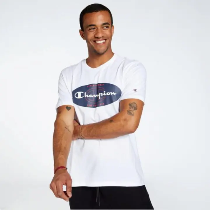 Champion T-Shirt 218560 White Camisetas Champion 8417584021846 8054112943092 - 1