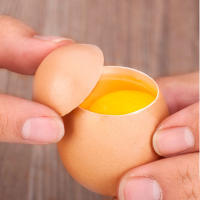 Cortador De Huevos De Acero Inoxidable Herramienta Creativa Para Cocina Afilado De Acero Cortante Abre Huevos Hervidos Y Crudos Accesorios De Gadgets Cool - details 3