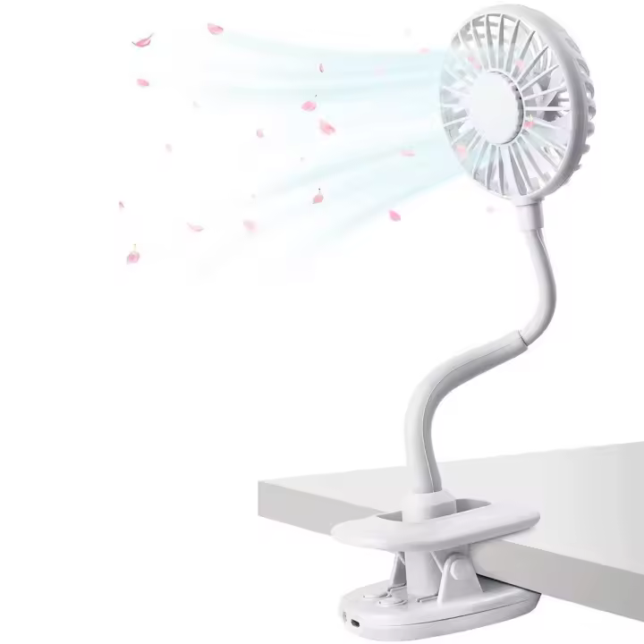 Mini ventilador USB Mini clip Ventilador USB Silencioso - 1