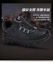 Botas Tácticas Impermeables Y Resistentes Para Montañismo Y Camping De Cuero Y Nylon Para Entrenamiento Militar Y Trekkking Unisex - details 6