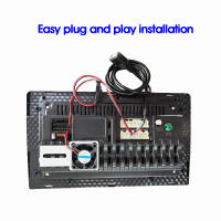 Ventilador De Enfriamiento Para Radio De Coche Srnubi Para Reproductor Multimedia Android Con Soporte De Hierro Compatible Con Unitario Radiador Material Metálico Y Plástico Voltaje 5V - details 2