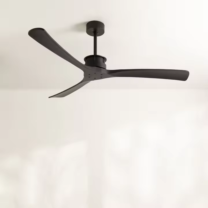 Create CREATE - WIND LARGE DC - Ventilador de Techo 40W XL Ø152 Cm - 6 Velocidades - Oro y Madera Natural - 1