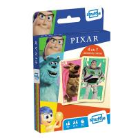 Cartamundi Shuffle Pixar Disney Baraja infantil con 4 juegos: snap parejas familias y juego de acción A partir de 4 años De 2 a 4 jugadores Partidas de 10 minutos Animales Dibujos animados Serie televisión Sulley Buzz Lightyear Joy Kevin Tow Mate - details 3