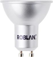 LAMPARA LED ROBLAN GU10 3000K 5W 535 LÚMENES .bombilla bajo consumo, bombilla led gu10, bombilla halógena led, fiable y garantía de fabricante, bombilla para aro halógeno, bombilla eficiente y duradera - details 1