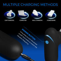 Mini Masajeador Eléctrico Lick Lip Pequeño Y Portátil Para Relajación Muscular Profunda En Cuerpo Adecuado Para Cuello Espalda Piernas Y Hombros Material ABS & TPR - details 3