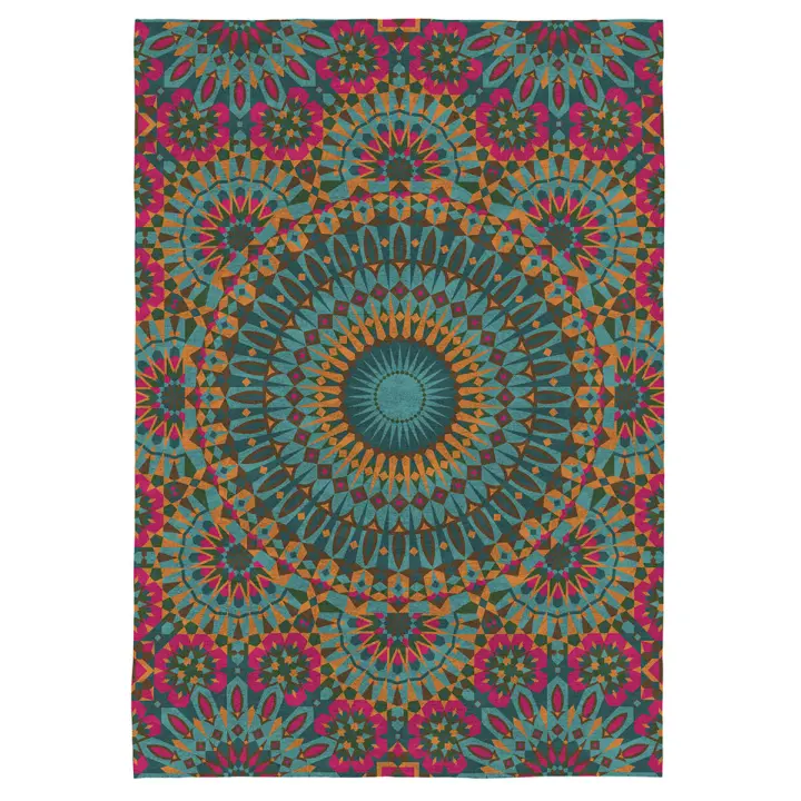RUGS&RUGS - Alfombra decorativa TIGRIS multicolor. Varios tamaños disponibles. - 1