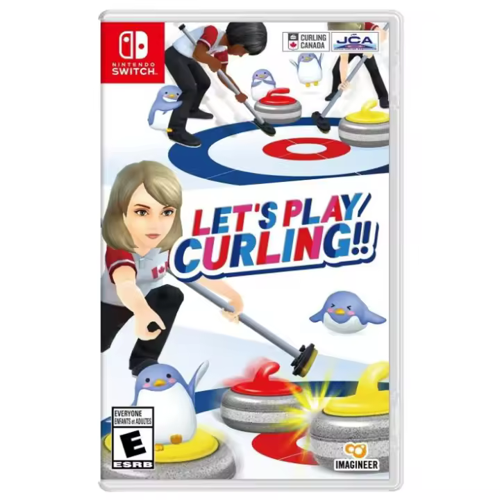 LETS PLAY CURLING NINTENDO SWITCH EXCLUSIVO USA PRECINTADO - 1