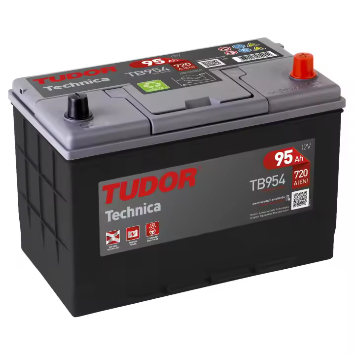 Batería Tudor TB954 95.0 G7 para Vehículos - Alta Calidad - 1