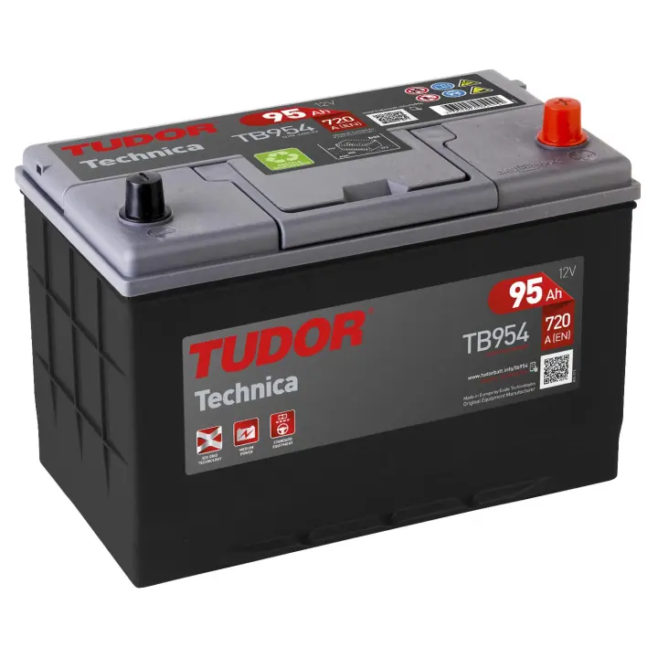 Batería Tudor TB954 95.0 G7 para Vehículos - Alta Calidad - 1