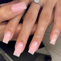 ARTAUG Set De 24 Uñas Postizas Cortas Cuadradas Rojas Sólidas Cubiertas Para Verano Uñas Postizas De Verano Elegantes - details 2