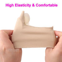 Corrector De Bollo De Dedo De Silicona Separador De Dedos Alivio Del Dolor Articulación Del Bollo Orthopedic Pedicure Sock Tamaño Normal - details 5