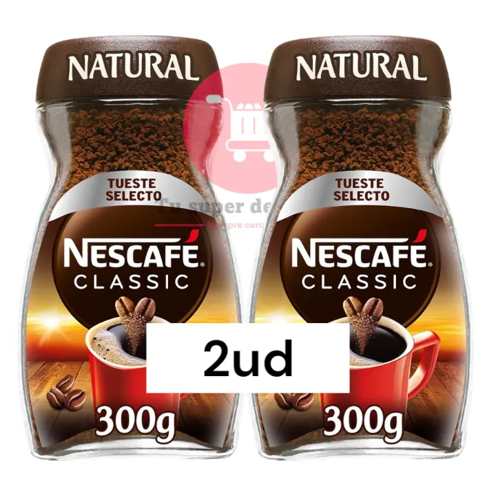Café soluble natural Nescafé Classic 300 g Pack 2ud - 1