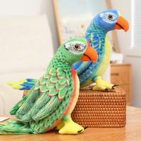 Juguete De Peluche Realista De Cacatúa Para Niñas Y Bebés Regalo De Cumpleaños Suave Simulación De Pájaro Kawaii 50/70cm - details 1