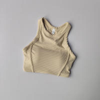 Top De Yoga Para Mujer Racerback Unipiece Secado Rápido Deporte Fitness Ropa Deportiva Sin Mangas Para Correr Y Uso Externo - details 4