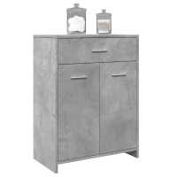vidaXL Armario de baño madera contrachapada 60x33x80 cm en color Blanco/Madera antigua/Marrón roble y más | almacenamiento funcional diseño moderno para baño dormitorio sala - details 6