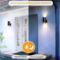 Luz Nocturna LED Ajustable Sensor De Atardecer a Medianoche Para Cocina Pasillo Dormitorio Escaleras Luz Dimmable Para El Hogar - details 4