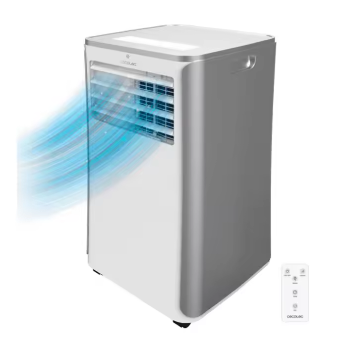 Aire acondicionado portátil Cecotec ForceClima 9100 Soundless 1010W 9000BTU con mando blanco - 1