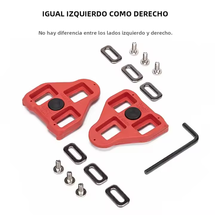 Cleats Para Bicicleta De Carretera LOOK KEO Plataforma Antideslizante Ultraligera Flotación 4.5 9 Grados Zapatos De Ciclismo - 1