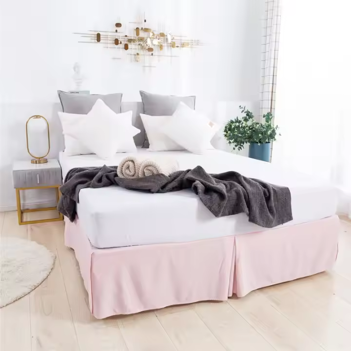 Enfriador De Cama Sólido Pulido Tamaño Estándar Para Cama De Sola Plazas Doble Reina Rey Cubierta De Cama Antideslizante Sábana/Manta - 1