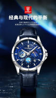 Reloj de cuarzo multifuncional luminoso para hombre, nuevo y resistente al agua. - details 1