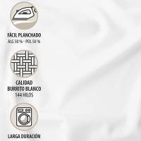 Burrito Blanco Juego de Sabana Estampado de Verano para todo el año Modelo 238 color Verde - details 3