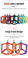 Pedales De Bicicleta Ultralight NanLio MTB Plástico Antideslizante Para Mountain Bike BMX XC AM Tamaño 124*109mm Colorido - details 1