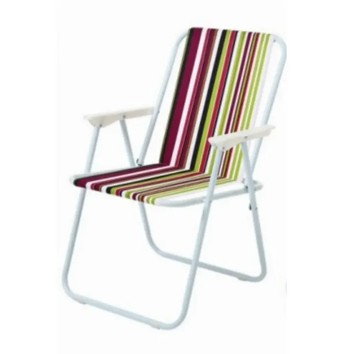STARLEY-Silla Fija Plegable Hierro/Lona 52X44X76 CM - 1