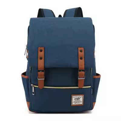 Vintage Unisex Mochipa, Para La Escuela, Viajes, Portátia, Tableta, Verde - 1